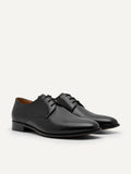 PEDRO Harisson Leather Derby Shoes - Black