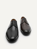 PEDRO Harisson Leather Derby Shoes - Black