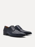 PEDRO Brando Leather Derby Shoes - Navy