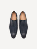 PEDRO Brando Leather Derby Shoes - Navy