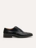 PEDRO Baker Leather Oxford Shoes - Black