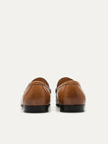 PEDRO Men Gable Leather Loafers - Camel