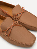 PEDRO Men Michael Bow Moccasins - Camel