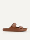 PEDRO Men Double Straps Sandal - Brown