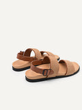 PEDRO Men Raffia Backstrap Sandal - Camel