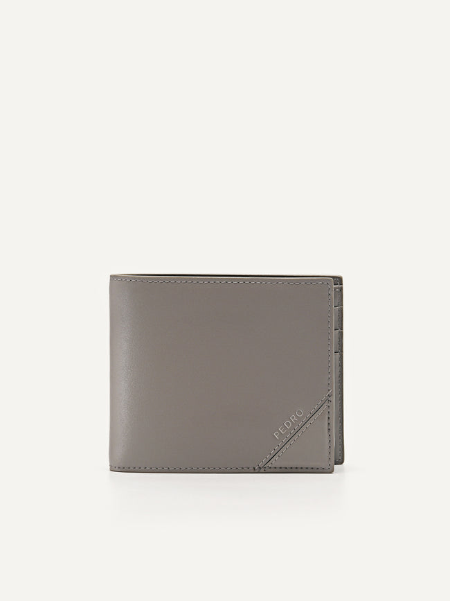 PEDRO Leather Wallet - Taupe