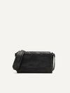 PEDRO Men Leather Sling Pouch - Black