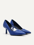 PEDRO Women Studio Leather Helene Heels - Navy