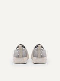 PEDRO Women Pleated Court Sneakers - Light Grey