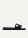 PEDRO Women Orb Square Toe Sandals - Black