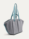 PEDRO Women Valenok Tote Bag - Turquoise