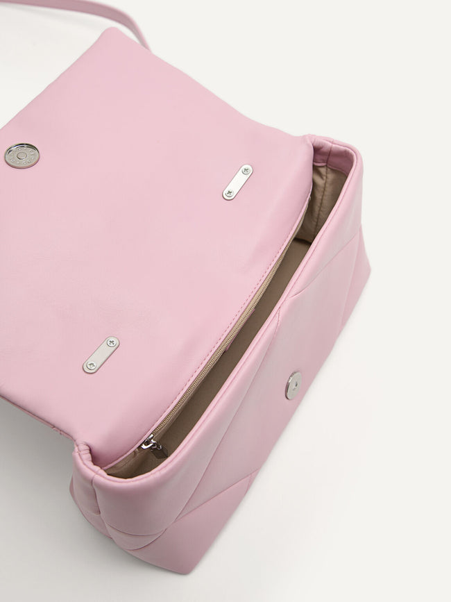 Pedro Tiered Shoulder Bag - Pink