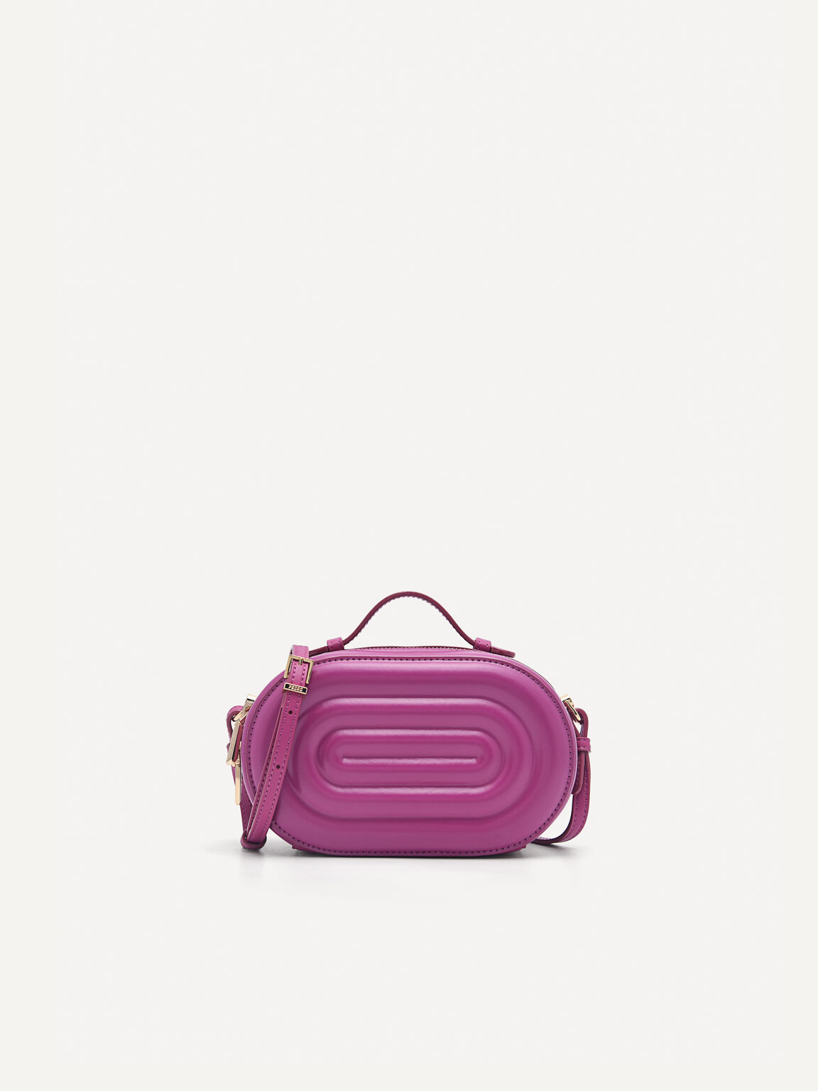 PEDRO WOMEN Icon Leather Shoulder Bag Pink – Khit Zay