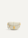 PEDRO Women Varvara Leather Shoulder Bag - Chalk