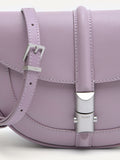 PEDRO Women Varvara Leather Shoulder Bag - Lilac