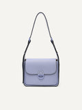 PEDRO Women Jean Leather Satchel Bag - Violet