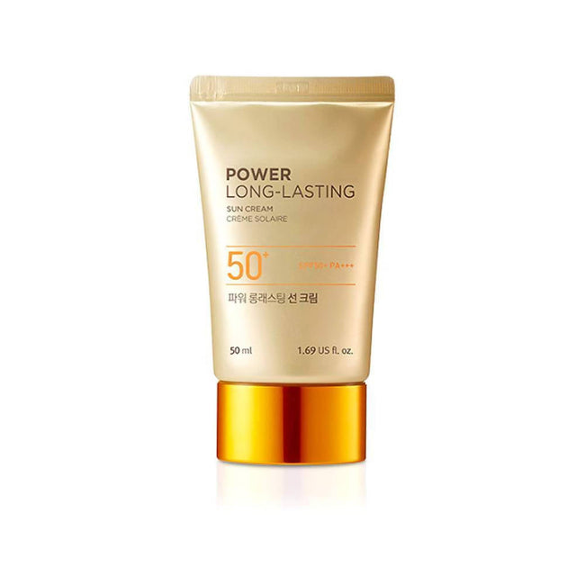 THEFACESHOP POWER LONG LASTING MOISTURE SUN CREAM SPF 50 PA+++