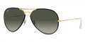 Ray-Ban™ Aviator Full Color  8056597446624 - Black On Legend Gold