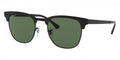 Ray Ban Clubmaster Metal 8056597215688 Matte Black On Black