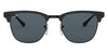 Ray Ban Clubmaster Metal 8053672867060 Matte Black On Black