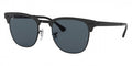 Ray Ban Clubmaster Metal 8053672867060 Matte Black On Black