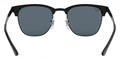 Ray Ban Clubmaster Metal 8053672867060 Matte Black On Black