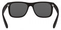 Ray Ban Justin 8053672628319 Rubber Black